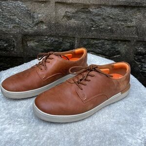 Hush Puppies Brown Leather Casual Loafer Dash Sneakers